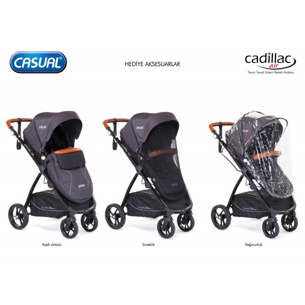 Casual Cadillac Air Trona Travel Sistem Bebek Arabası
