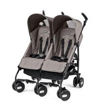 Peg Perego Pliko Mini Classico Twin İkiz Bebek Arabası Mod Beige
