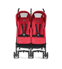 Peg Perego Pliko Mini Classico Twin İkiz Bebek Arabası Mod Red