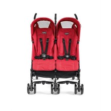 Peg Perego Pliko Mini Classico Twin İkiz Bebek Arabası Mod Red