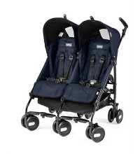 Peg Perego Pliko Mini Classico Twin İkiz Bebek Arabası Mod Navy
