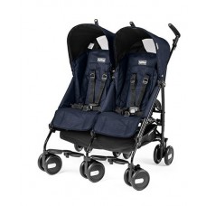 Peg Perego Pliko Mini Classico Twin İkiz Bebek Arabası Mod Navy