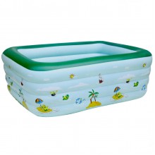 Sea Sun 4 Boğumlu Dikdörtgen Derin Havuz 180x130x70 cm