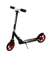 2 Tekerlekli Metal Scooter Siyah-Beyaz Xl