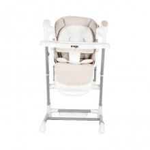Prego 4023 Trio Mama Sandalyesi Ve Elektirikli Salıncak Krem