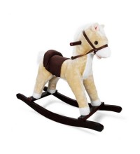 Sunman Sallanan At Hareketli ve Müzikli Bej