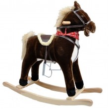 Sunman Sallanan At Hareketli ve Müzikli Kahverengi