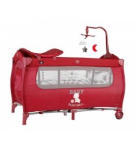 Sunny Baby Joy Plus Oyun Parkı Bordo 70x120