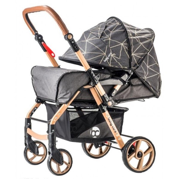 Baby Care Maxi Çift Yönlü Bebek Arabası Gold
